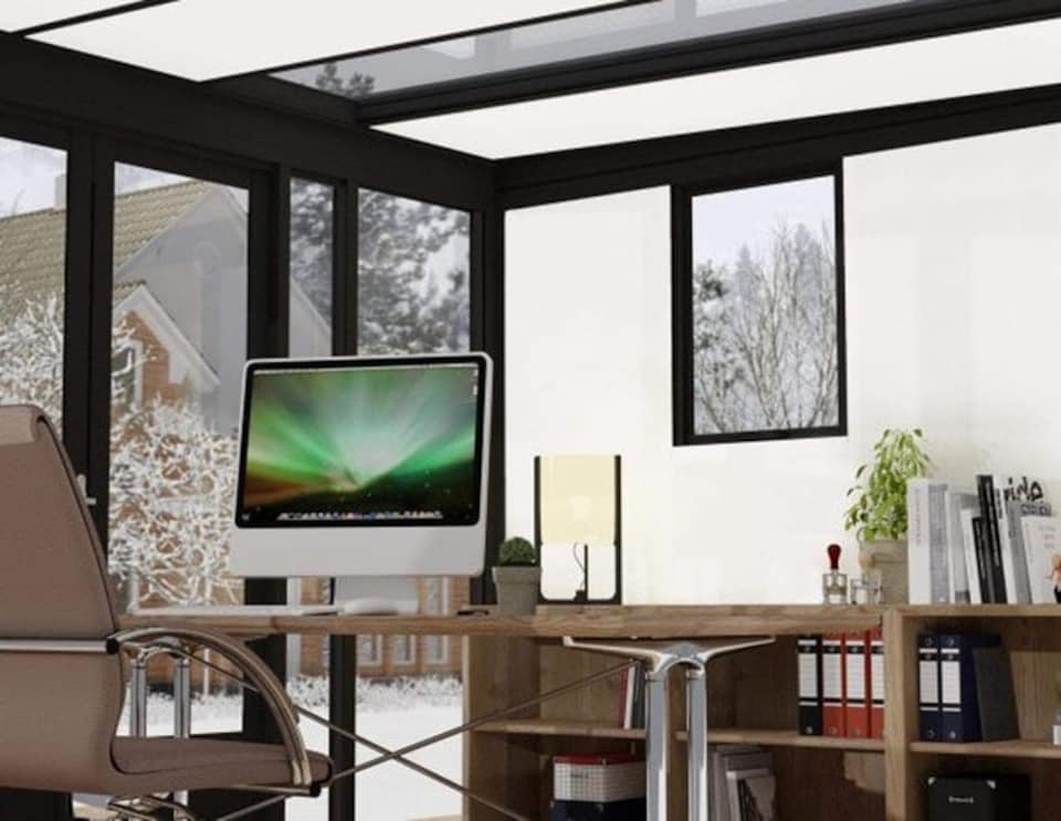 image 1 of Copenhagen 10x12 Garden Studio - L351 x W287 x H208.5 cm | Black