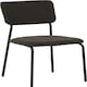 image 5 of Marlow Dining Set with Sheldon Chairs Black | Black Marble/Grey Boucle