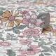 image 4 of Gorgeous Gardenia Wallpaper in Sage Green and Pink on White | White | Sage Green And Pink On White | 50cm x 10m