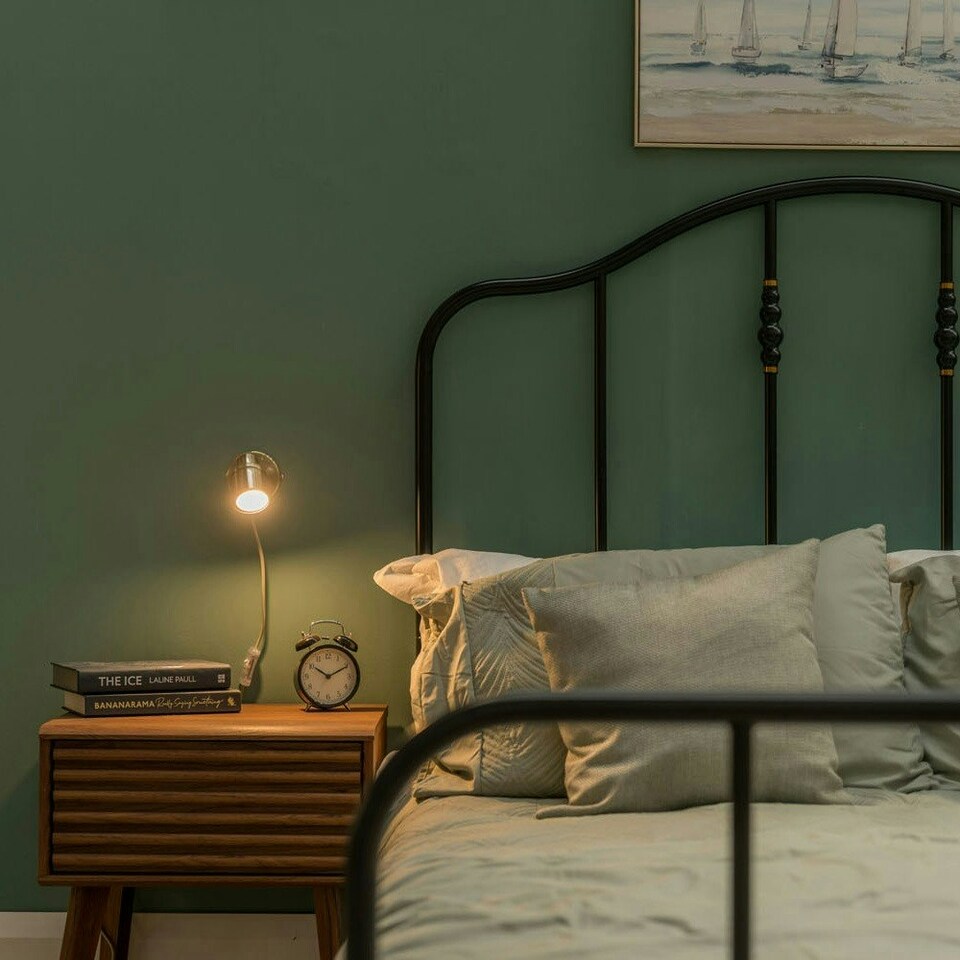image 1 of ValueLights Benton Antique Brass Plug In Wall Light & Bulb Gold