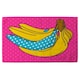 image 1 of Pop art banana Designer Bath Towel | Multi