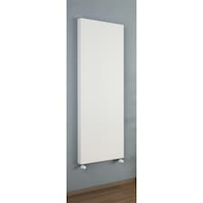 1800mm (H) x 600mm (W) - White Vertical Flat - Type 20 - Radiator (Madrid) - Double Panel - (1.8m x 0.6m) - Depth 72.5mm