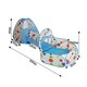 image 2 of Living and Home 3-in-1 Play Tent Set for Kids ball pool tunnel & tent | Multi