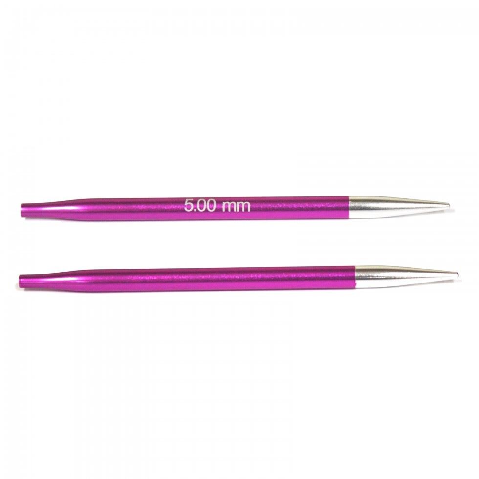 KnitPro ZING S IC 5 - Zing: Knitting Pins: Circular: Interchangeable: Special: 5.00mm in Silver