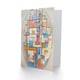 image 2 of Piet Mondrian Art Card Composition in Oval with Colour Planes
