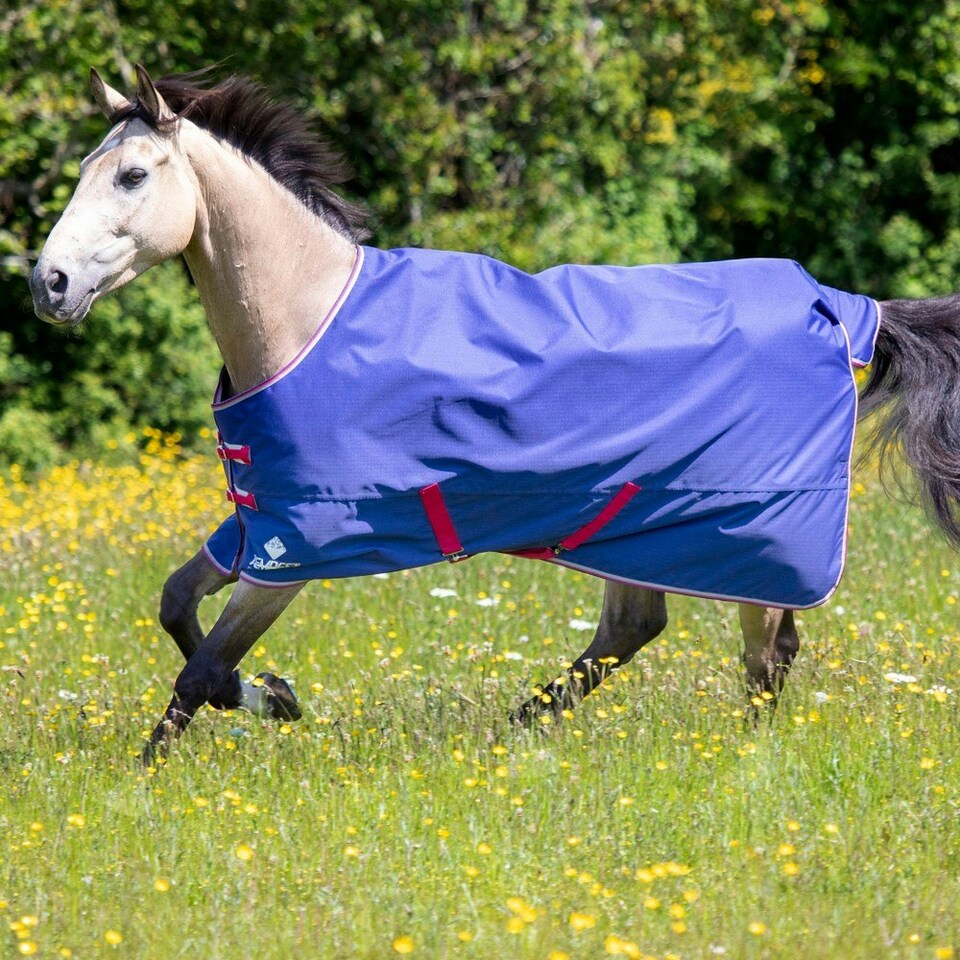image 1 of Tempest Original Air Motion Horse Turnout Rug - Navy - 87in