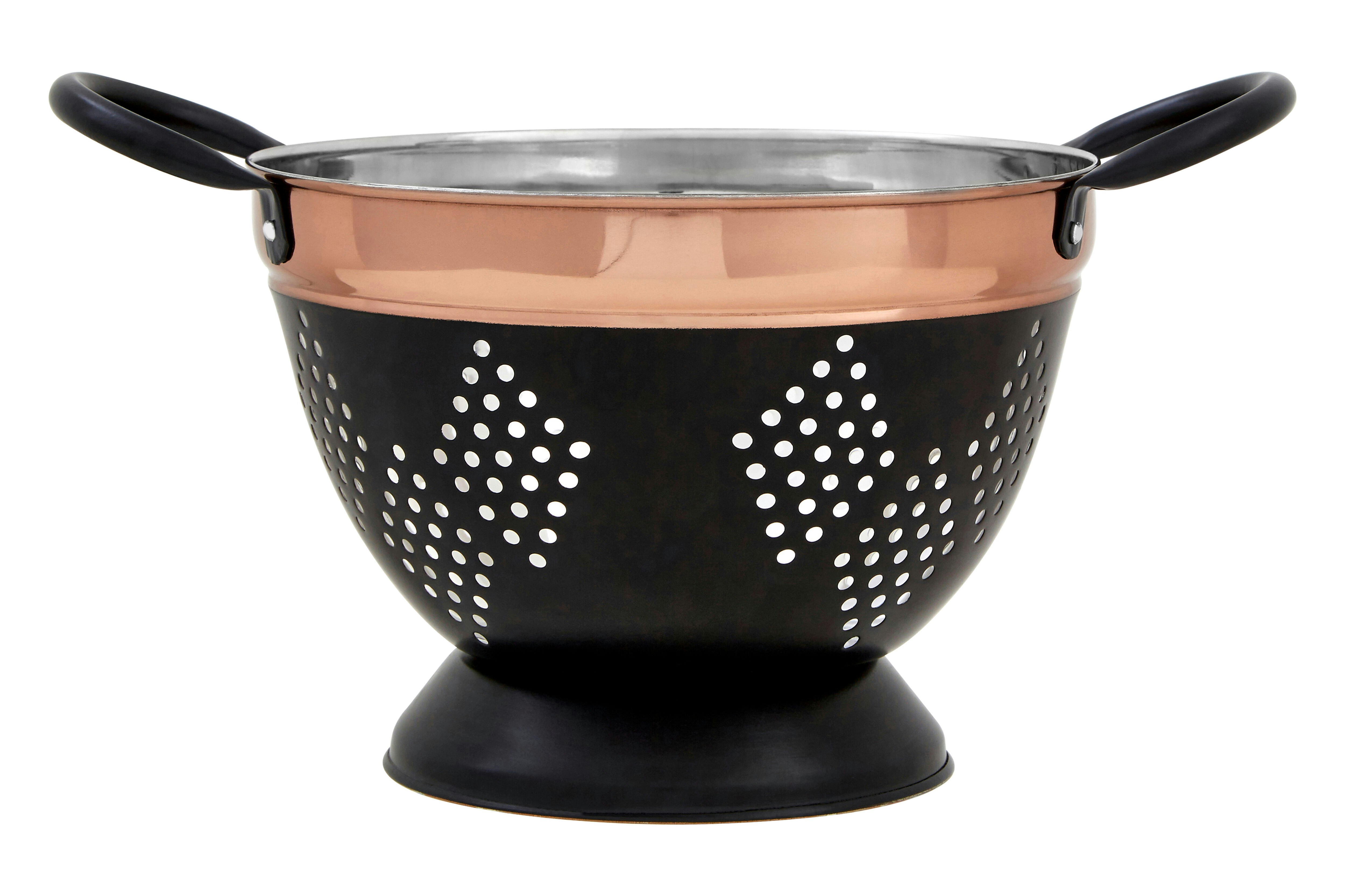 Orsina Prescott Medium Charcoal Grey Colander