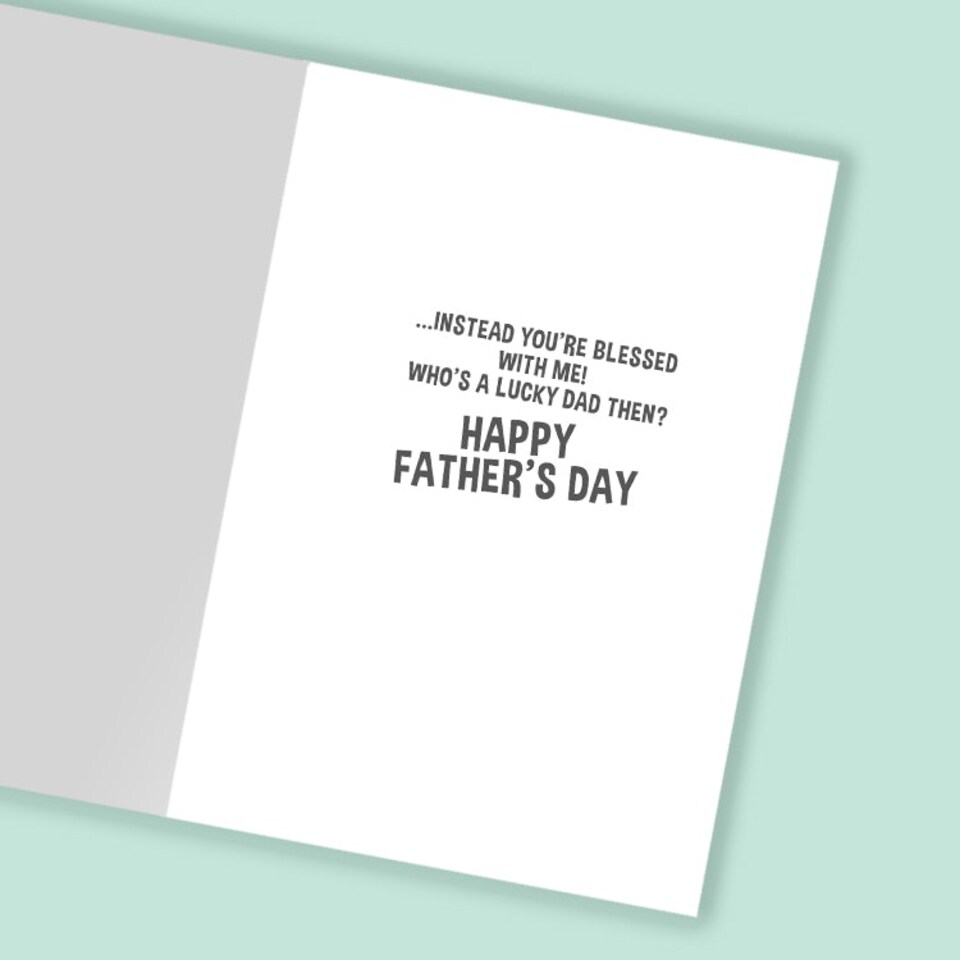 image 1 of For A Great Dad, You Could Have All These Things... - Funny Father's Day Card