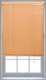 image 2 of FURNISHED Modern PVC Venetian Blinds Durable Window Blinds for Homes and Offices | Brown | Teak | (W) 125cm x (L) 150cm
