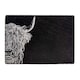 image 1 of The Just Slate Company Highland Cow Slate Cheese Board