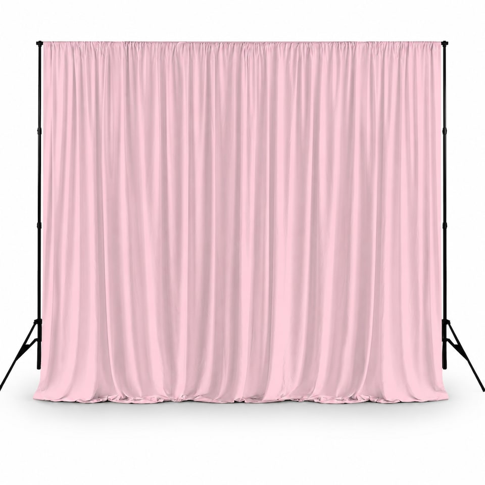 image 1 of 3x3m Spandex Backdrop Photography Background Drapes with Rod Pocket