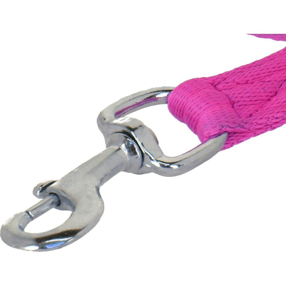 image 1 of Wessex Web Horse Lead Rein - Pink - 1.8m