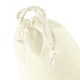 image 2 of Westford Mill Cotton Recycled Stuff Bag - Natural - XXS Cream | XXS