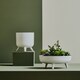 image 3 of Interiors by Premier Portable And Lightweight Design White Planter, Durable Construction Of Garden Pot, Outdoor Garden Pot White
