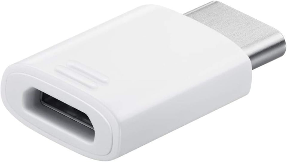 image 1 of Samsung USB C to Micro USB Connector White - EE-GN930BWEGWW