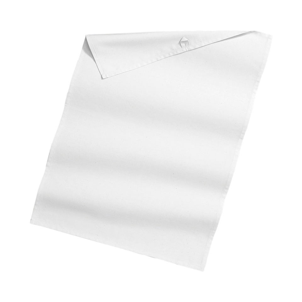 Westford Mill Organic Cotton Tea Towel - White - One Size (UTRW8022)