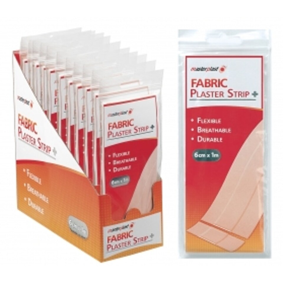 image 1 of Masterplast Fabric Plaster Strip 6cm x 1m