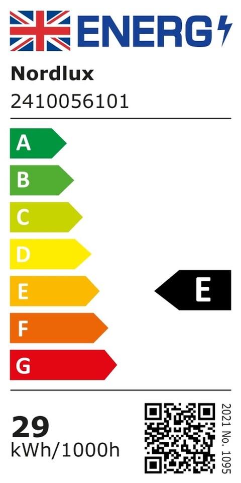 image 1 of Nordlux Wilmington Indoor Batten Light Fitting White Plastic Intergrated LED  25,000hrs - Mains Powered, IP20