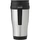 image 2 of Bullet Sanibel Insulated Mug - Silver/Solid Black - 12 x 18 x 8 cm