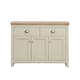 image 1 of Lisbon Sideboard with 3 Doors & 2 Drawers Cream & Oak