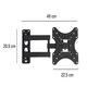 image 6 of TV Wall Bracket 360 Degrees Rotate, Swivels and Tilts 26 32 40 42 Inch Sony LG