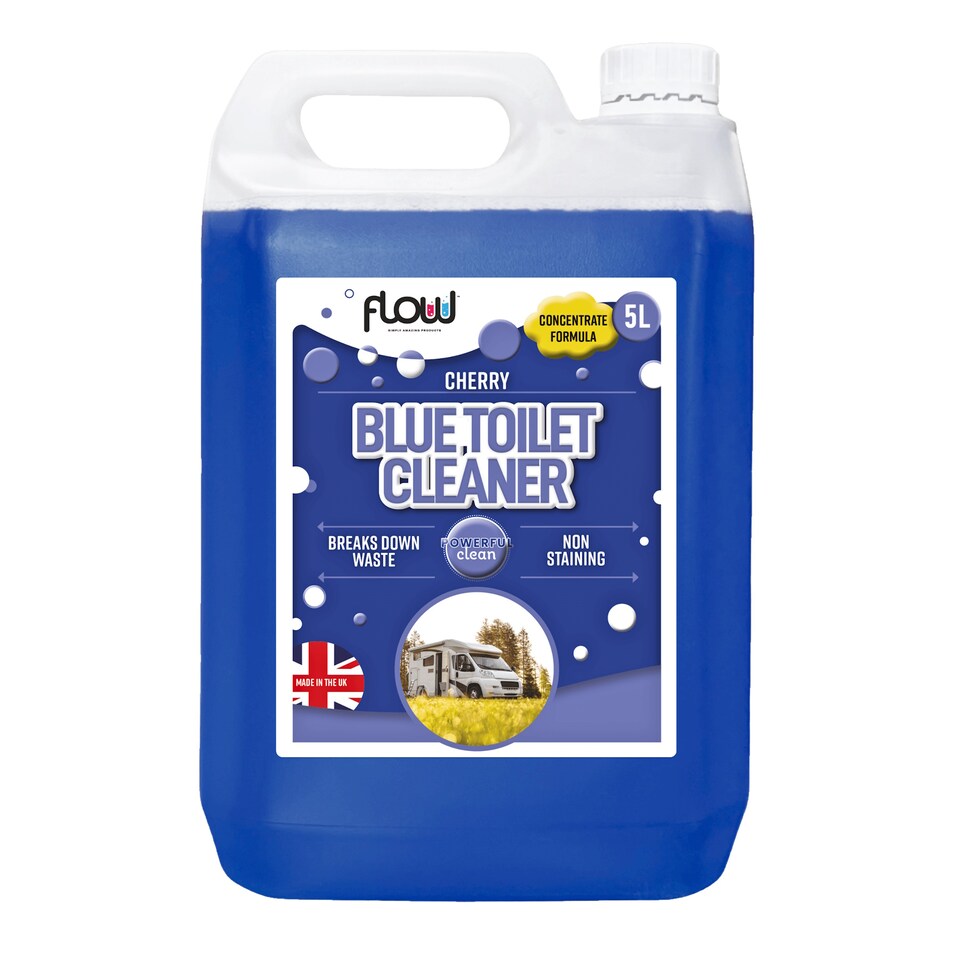 Flow Cherry Blue Toilet Cleaner 5L