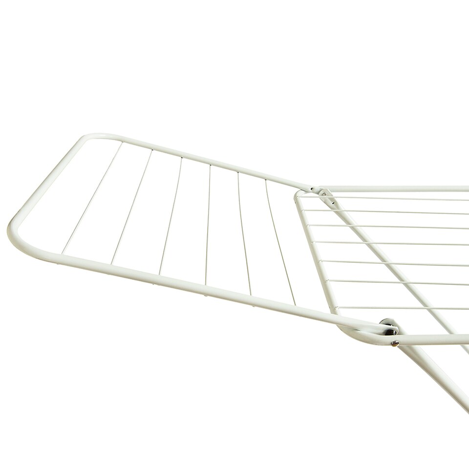 image 1 of Home Vida Winged Airer Freestanding Metal Folding Clothes Drying Rack