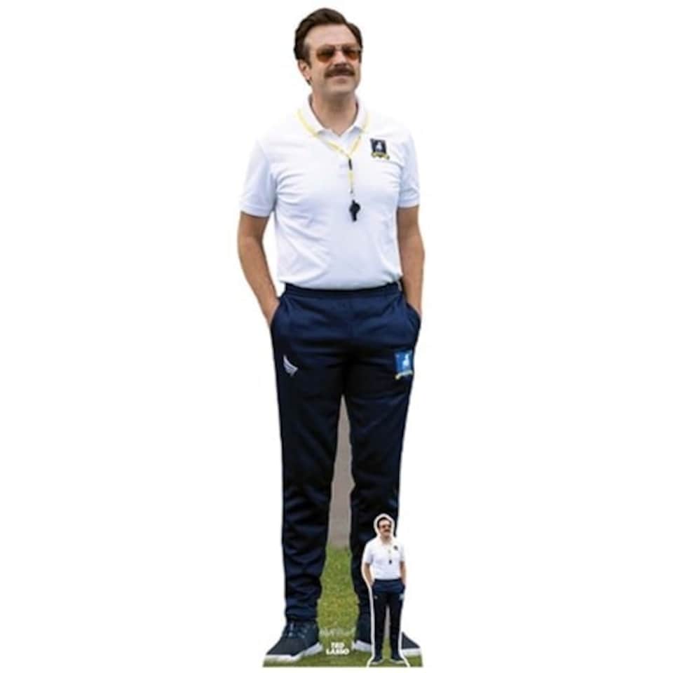 Ted Lasso Football Manager Jason Sudeikis Lifesize Cardboard Cutout 184cm
