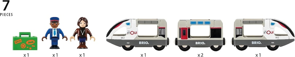image 1 of BRIO TGV Train 36087