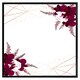 image 2 of Geometrics & flowers (Picture Frame) Brown | Oak | XL