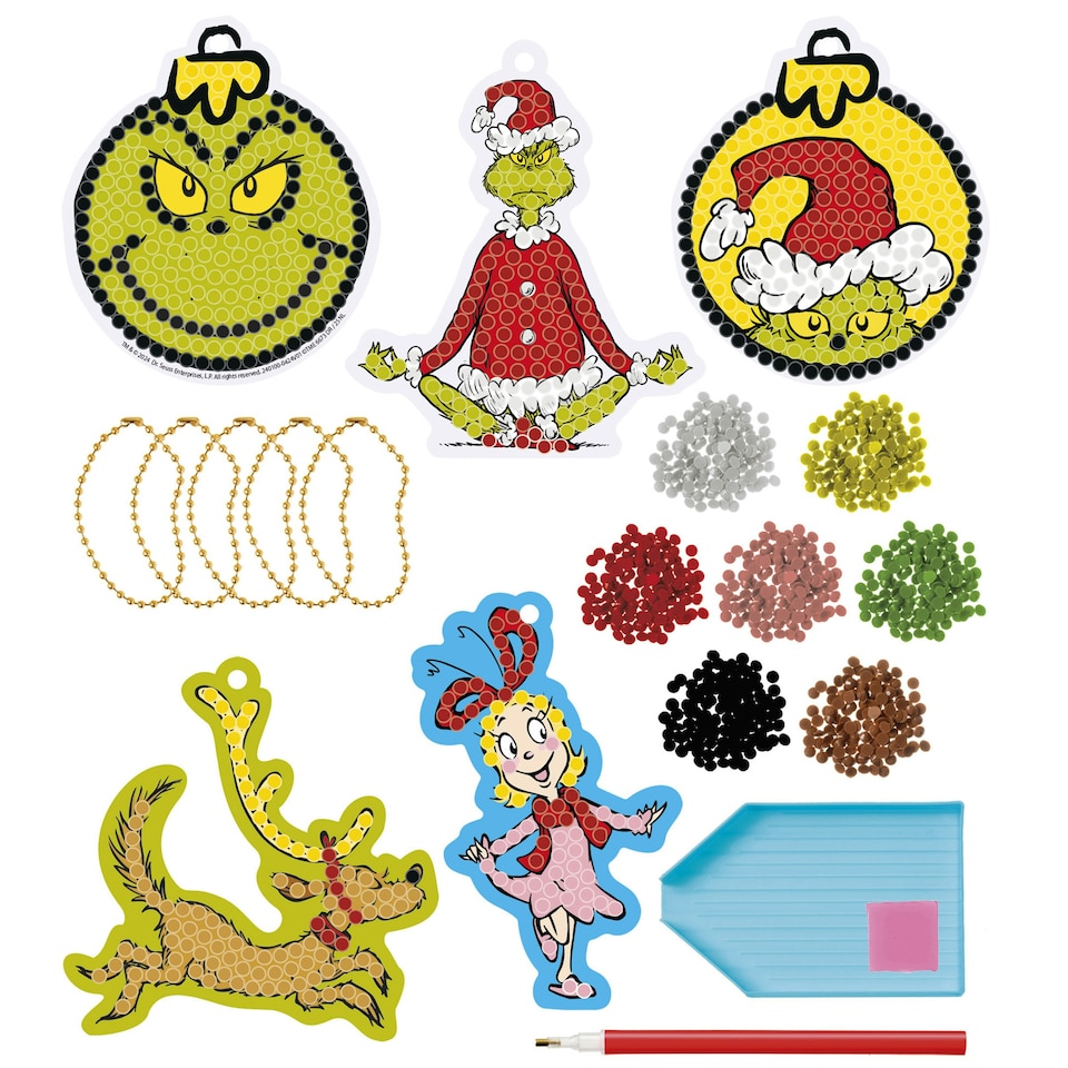 image 1 of Totum The Grinch Paint Hangers