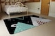 image 3 of Triangles Circles & Zig Zag Patterns Rug | Multi
