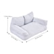 image 6 of Living and Home Ice Silk Cooling Pet Sofa Bed for All Seasons Use | Grey | One Size