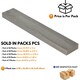 image 4 of Self Adhesive Floor Planks | 5.9x35.9in (91.4x15.2cm) Each | Peel & Stick Vinyl Flooring | Grey Wood Effect | Easy DIY | Stick On Tiles for Home Floors Grey | 4.17 sqm