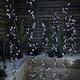 image 4 of Set of 6 Drop Tree Multi-Action Christmas ClusterBrights with 384 White LEDs