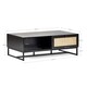 image 4 of Portree Stylish Coffee Table in Black