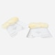 image 1 of LeMieux Motionflex Over Reach Boot with Fleece Edge White | Small