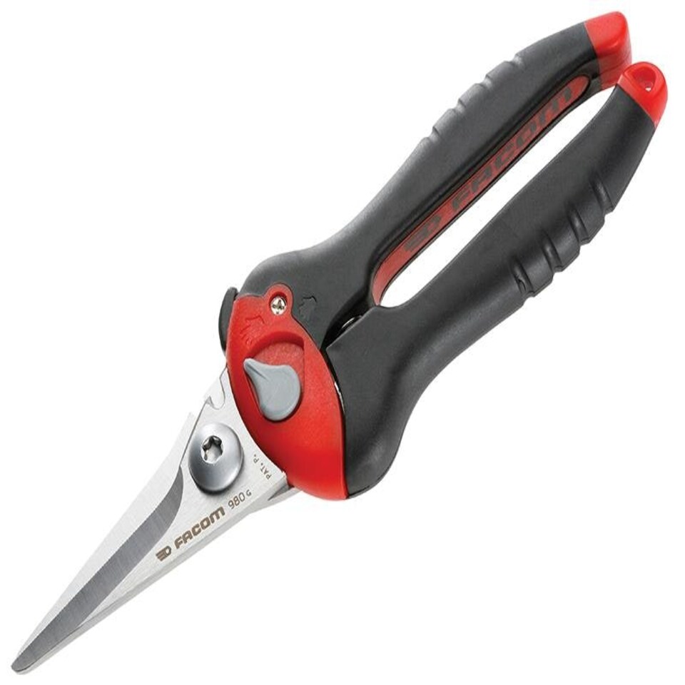 Facom 980 Universal Shears Straight Cut 200Mm (8In)