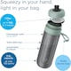 image 3 of BRITA Sports Water Filter Bottle Model Active Dark Green (600ml) incl. 2x MicroDisc Filters