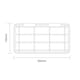 image 5 of Showerdrape Suctionloc Chrome Suction Wall Mounted Bottle Basket with Mounting Discs | Multi | 1