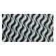 image 2 of JVL Solemate Hand Carved Machine Washable Door Mat 57x100cm - Waves