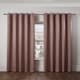 image 2 of Royal Damask Elegant Woven Blackout Eyelet Curtains 168cm x 228cm Blush Pink Pink | Pink
