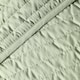 image 2 of Bianca Quilted Lines Bedspread | Green | Sage Green | One Size