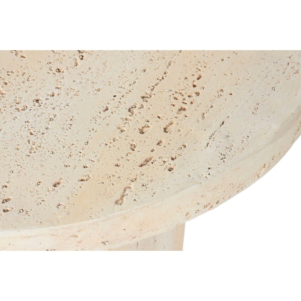 image 1 of Small Side Table Home ESPRIT Beige Magnesium 60 x 60 x 41,9 cm N/A