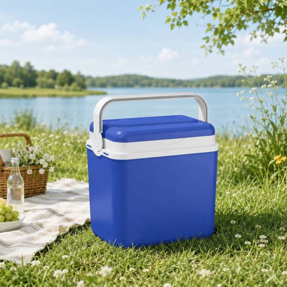 image 1 of 10L Insulated Cooler Box | Blue | 1