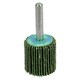 image 3 of 80 Grit 25mm Flap Wheel Disc Abrasive Sanding Pads For Drills 6mm Shank 20pc
