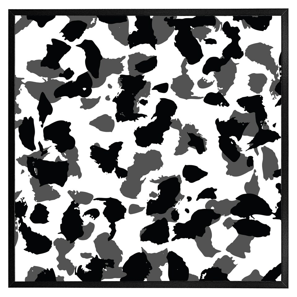 image 1 of Animal print (Picture Frame) Black | L