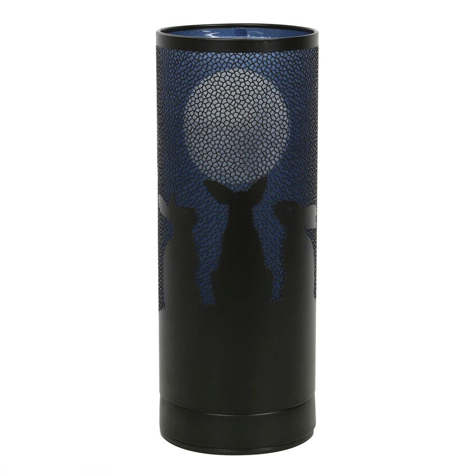 image 1 of Lisa Parker Moon Gazing Hares Aroma Lamp - Black/Purple - One Size