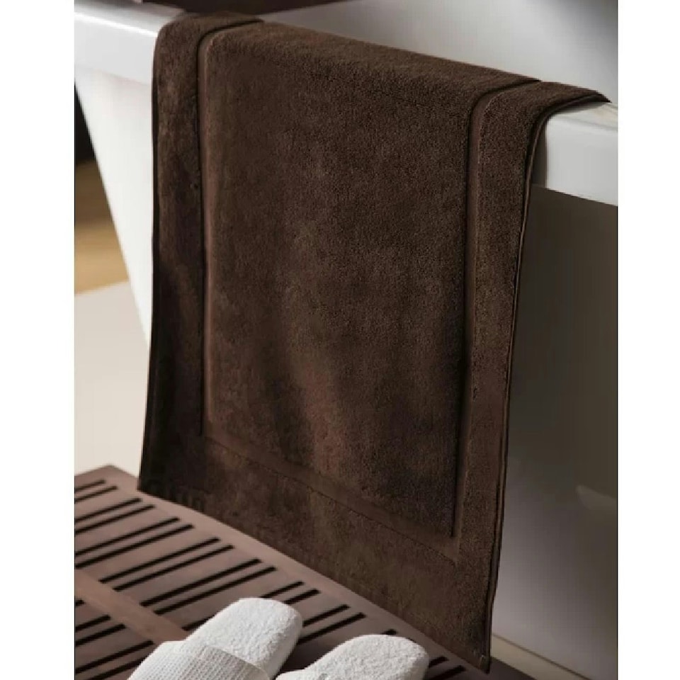 Belledorm Hotel Madison Bath Mat - Chocolate - One Size
