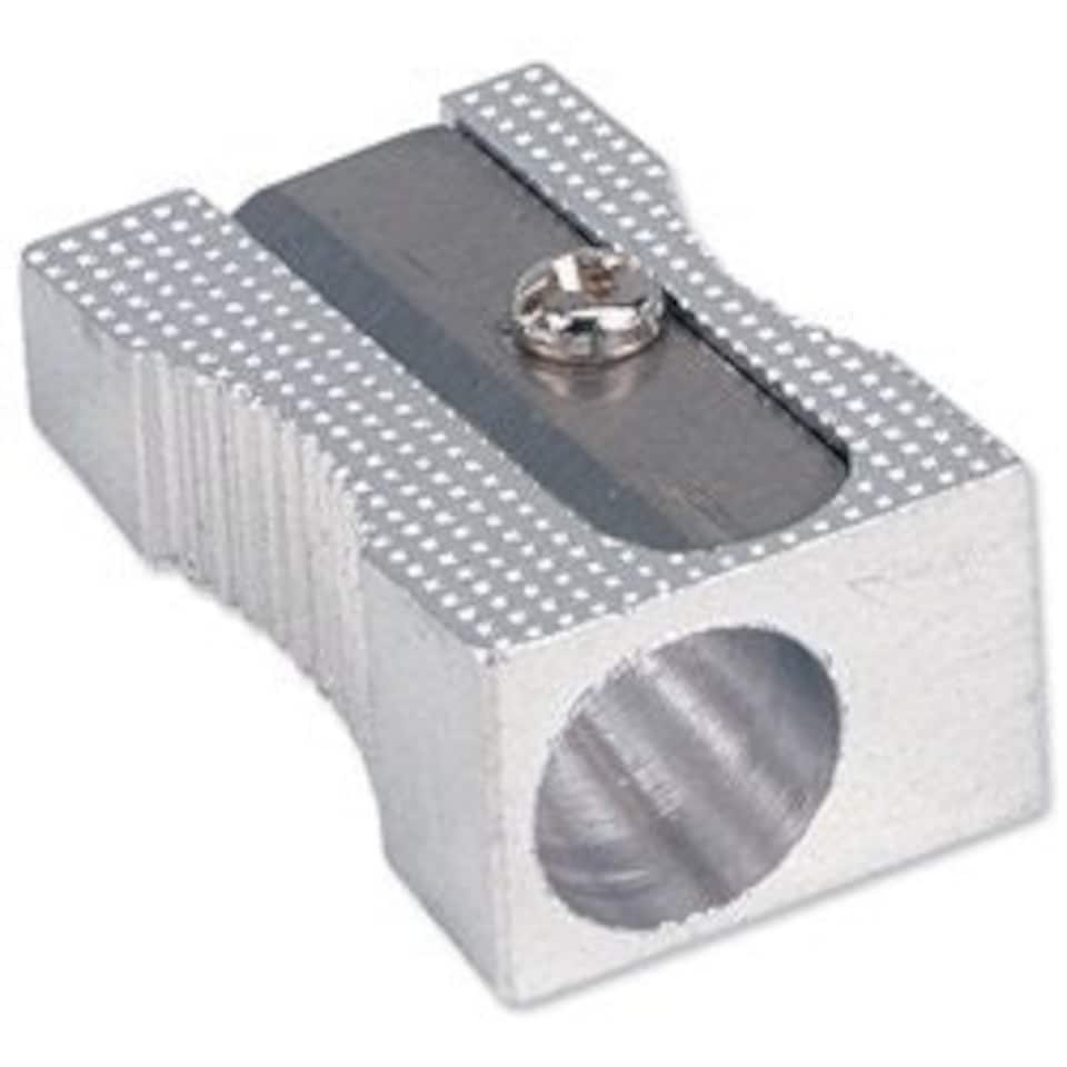 image 1 of Pack of 24 Single Hole Metal Pencil Sharpeners
